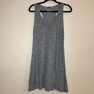 Lou & Grey Swing Tank Dress Grey Marl Medium